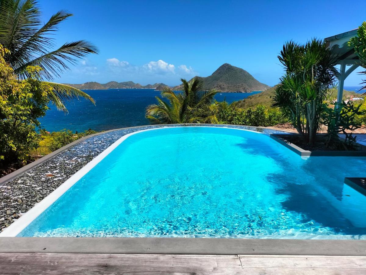 La Maison Bleue - Les Hauts De La Baie Terre-de-Bas Esterno foto